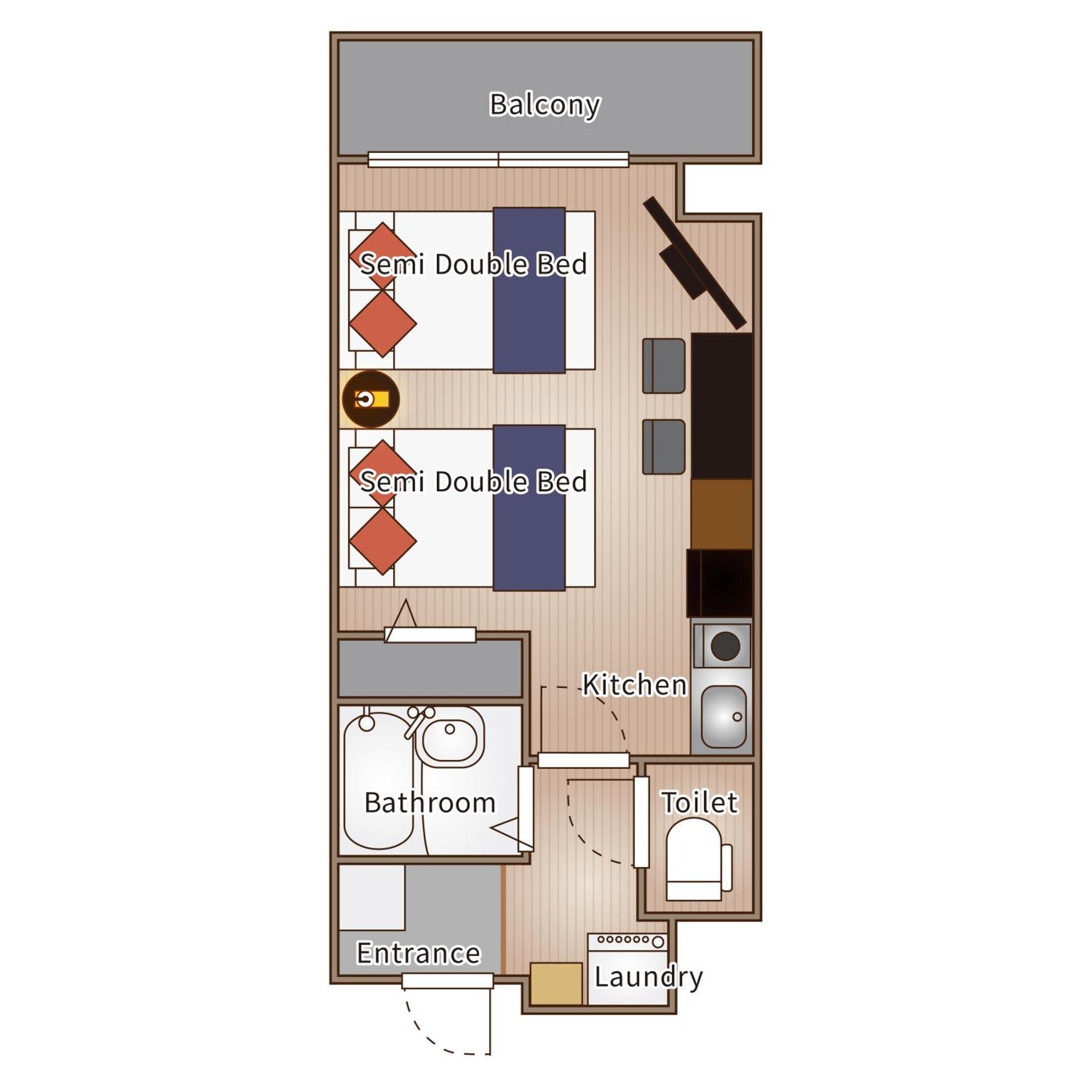 Nakatsu Sakae Manshon Appartement *